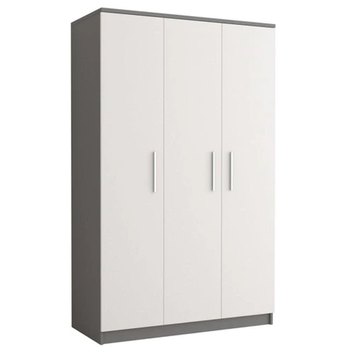 ORMISTON 3 Door Wardrobe Grey Matt - 120cm