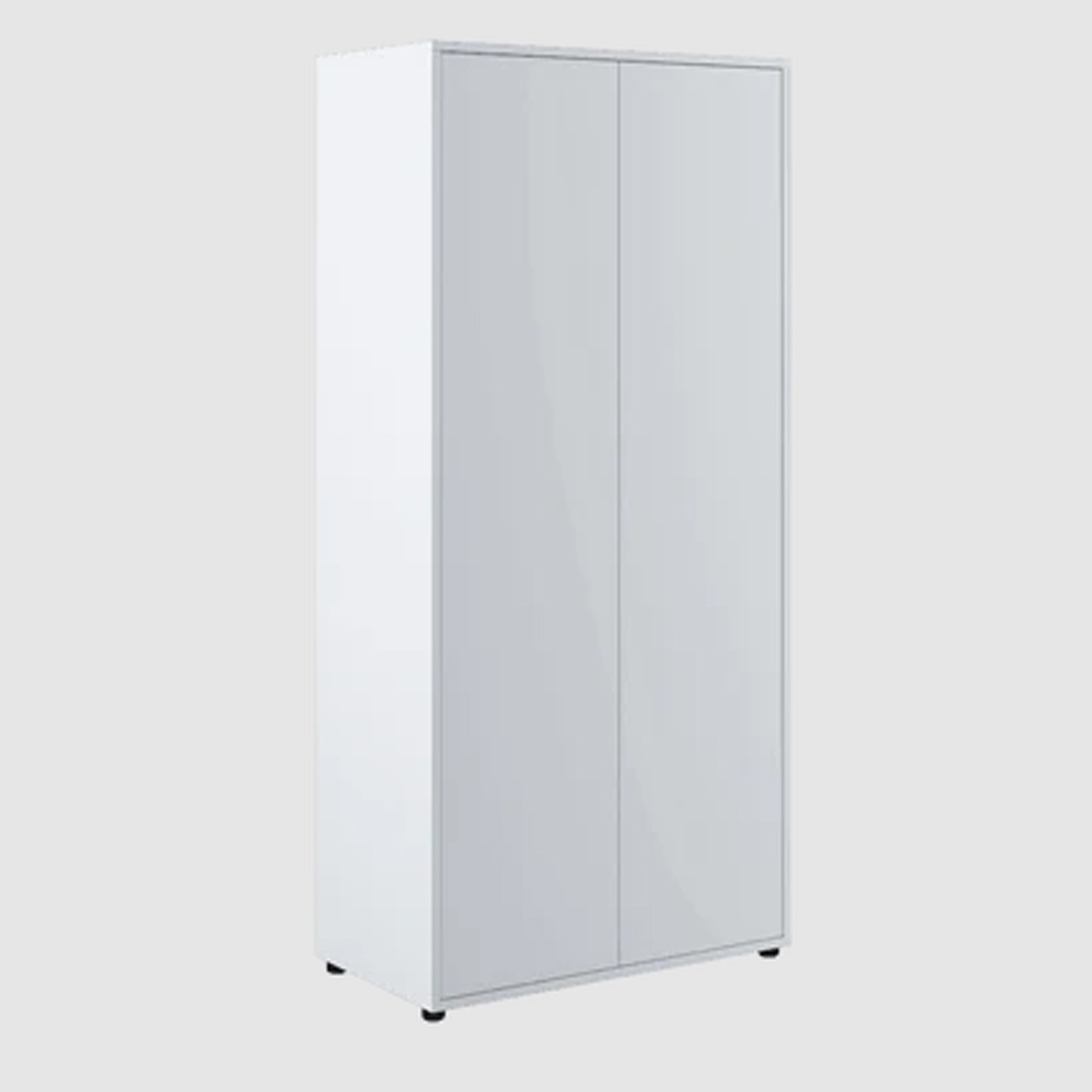 DONNELL 2 Door Wardrobe White Matt - 101cm