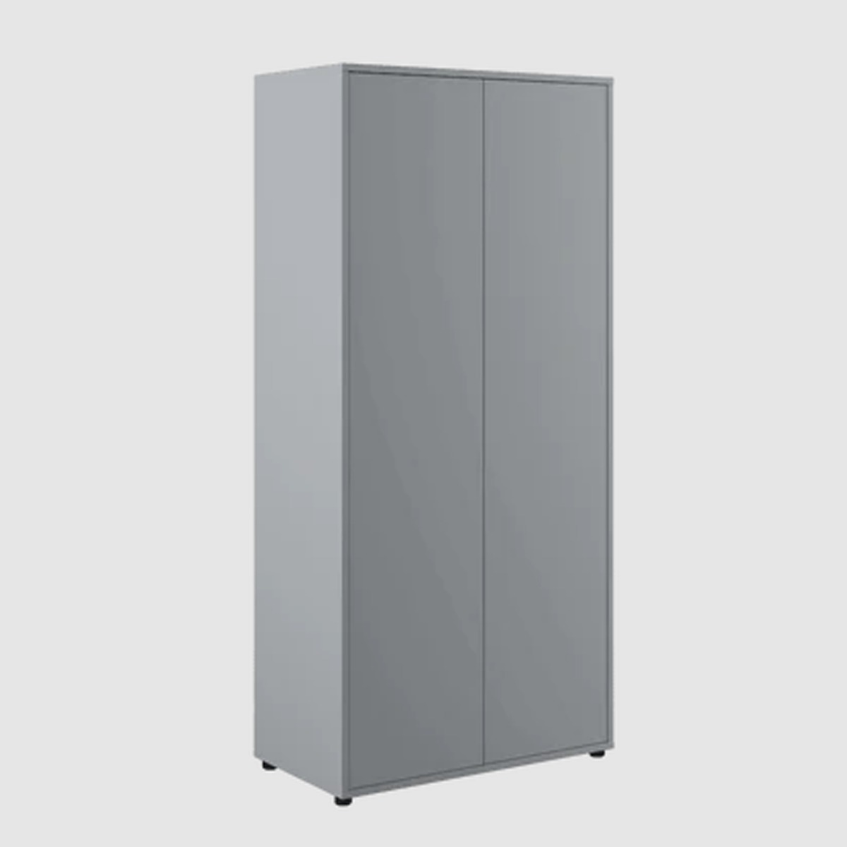 DONNELL 2 Door Wardrobe Grey - 101cm