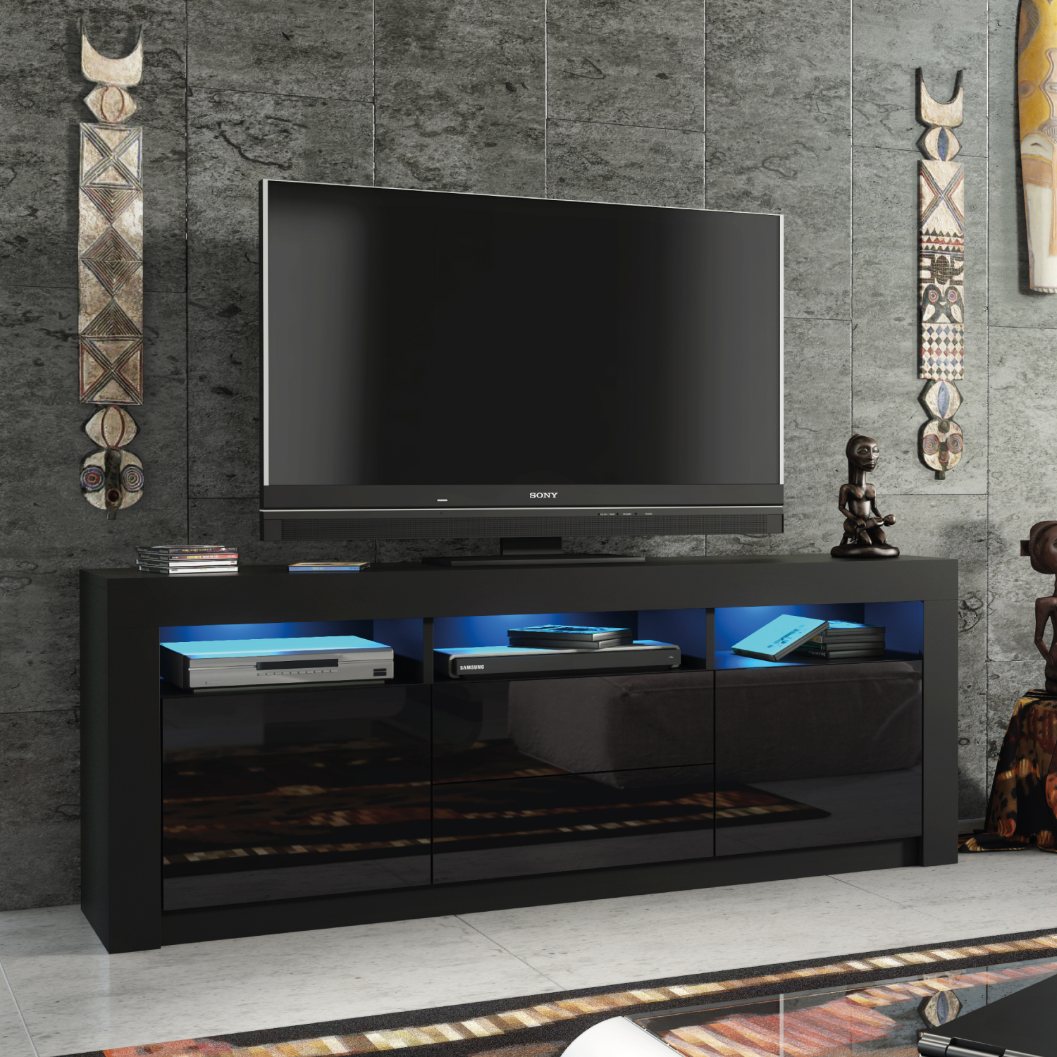 OASIS TV Unit 160cm - Black