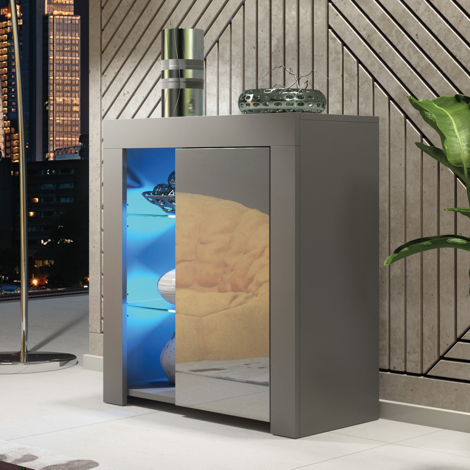 FLASH Sideboard 83cm - Dark Grey