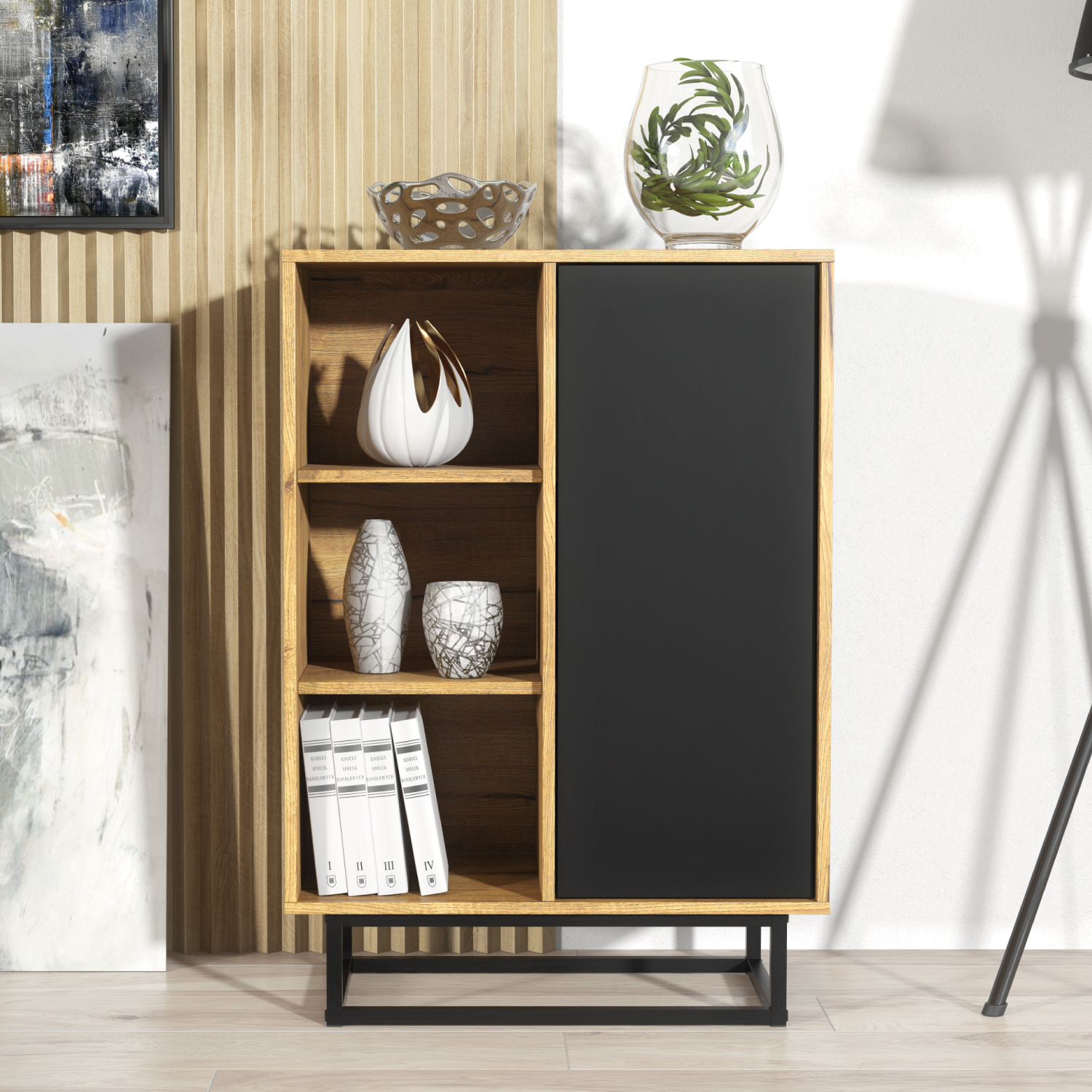 ZAMORA Sideboard 100cm - Black