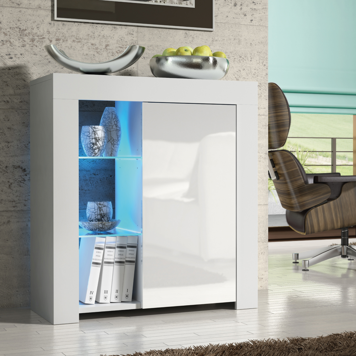 FLASH Sideboard 83cm - White