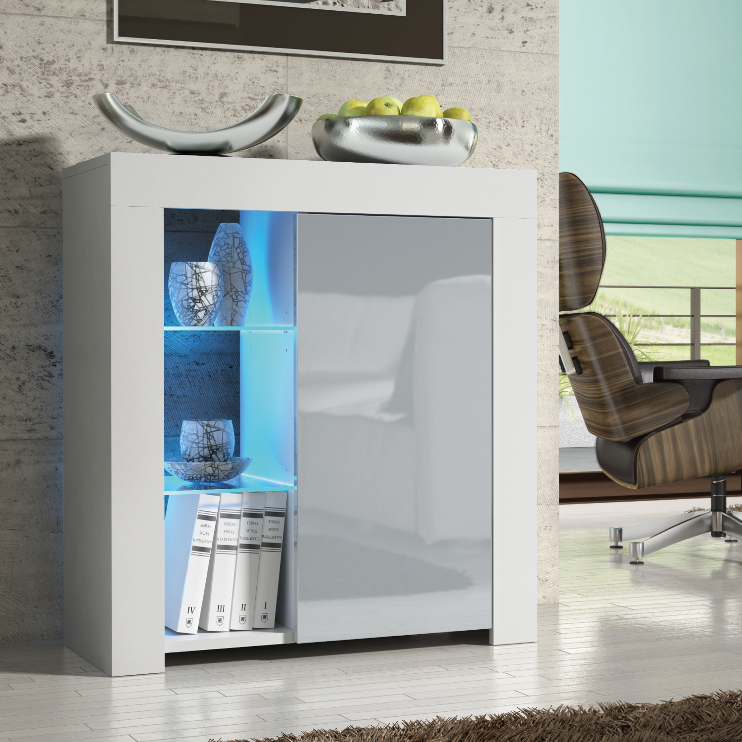 FLASH Sideboard 83cm - Grey